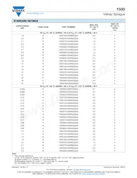 150D106X5100S2BE3 Datasheet Pagina 7