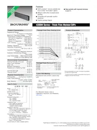 4306M-104-221/331 Datasheet Copertura