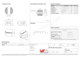 744776218 Datasheet Copertura