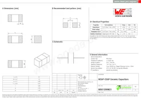 885012009021 Datasheet Cover