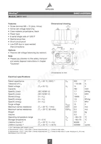 B48621A4205Q006 Datasheet Pagina 2