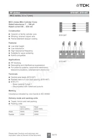 B78108T1562J000 Datasheet Pagina 5