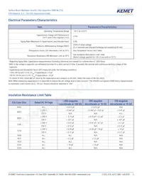 C0805C474K3RACAUTO數據表 頁面 5