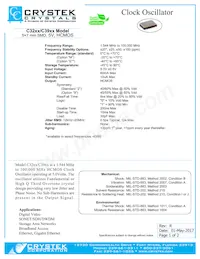 CE3291-106.250 Datasheet Copertura