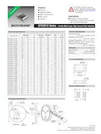 CF322513-330K Datasheet Cover