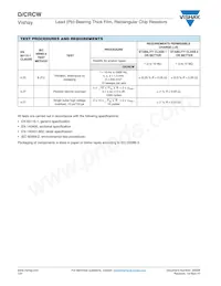 CRCW20104R70FNTF Datasheet Pagina 7