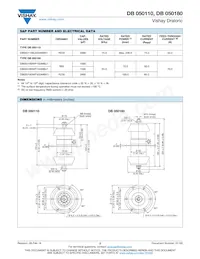 DB050180WP30236BK1 Datasheet Page 2