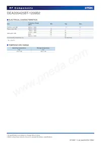 DEA205425BT-1209B2 Datasheet Pagina 3