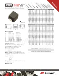 HF1008R-911F Datasheet Copertura