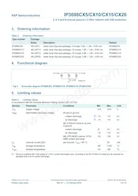 IP3088CX10 Datasheet Page 4