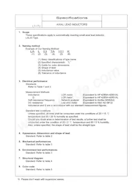 LAL03VBR82M Datasheet Pagina 2