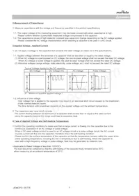 NFM15PC474D0G3D Datasheet Page 7