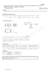 NFM21PC105B1C3D Datasheet Copertura