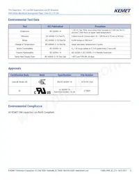 P409CP104M275AH151 Datasheet Pagina 4