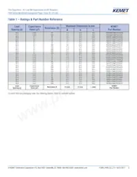 P409CP104M275AH151 Datasheet Pagina 5