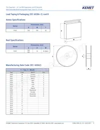 P409CP104M275AH151 Datasheet Pagina 11