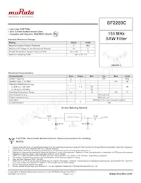 SF2289C Datasheet Copertura