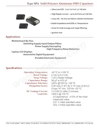 SPA820M04R Datasheet Cover