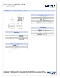 SSHB21H-R10377 Datasheet Cover