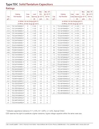TDC825K025NSF Datenblatt Seite 4