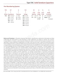 TDC825K025NSF Datasheet Pagina 5