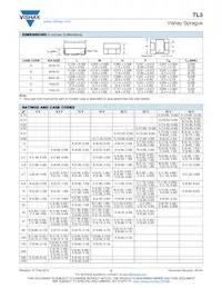 TL3E107K020C0150 Datasheet Pagina 2