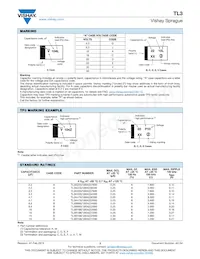 TL3E107K020C0150 Datasheet Pagina 3