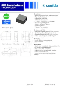 104CDMCCDS-4R7MC Datasheet Cover