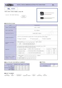 25ML330MEFCT810X9 Datenblatt Cover