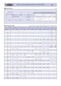 25ML330MEFCT810X9 Datasheet Pagina 2