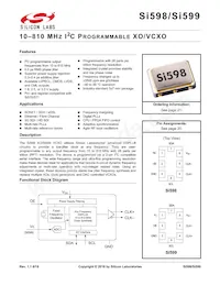 599MDA000118DG Datasheet Cover