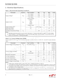 599MDA000118DG Datasheet Page 4