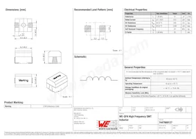 7447669127 Datasheet Cover