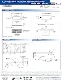 ABLSG-30.000MHZ-D2Y-F-T Datasheet Pagina 2