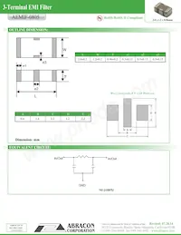 AEMIF-0805-501M-16-T數據表 頁面 3