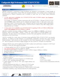 ASGTX-D-1.2890625GHZ-2-T Datasheet Copertura