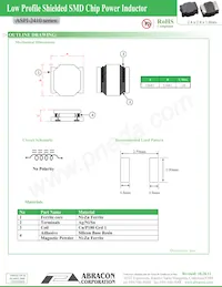 ASPI-2410-220M-T2數據表 頁面 2