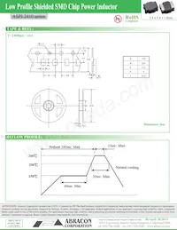 ASPI-2410-220M-T2數據表 頁面 3