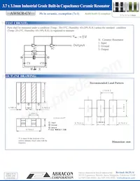 AWSCR-30.00CV-T Datasheet Pagina 2