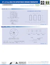 AWSCR-50.00MTD-T Datasheet Pagina 2