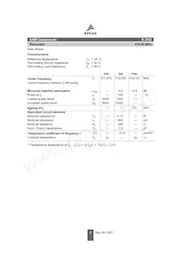 B39421R2702U310 Datasheet Pagina 3