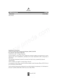 B39421R2702U310 Datasheet Pagina 4