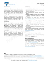 CRCW0805511RJNEA Datasheet Pagina 4