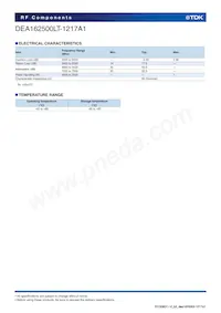 DEA162500LT-1217A1 Datasheet Pagina 3