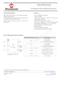 DSC612PI2A-012QT Datasheet Copertura