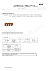 GNM314R71H104MA11D Datasheet Copertura