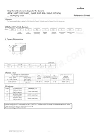 GRM1555C1H331FA01J Datasheet Copertura