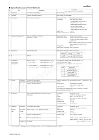 GRM31A7U2E392JW31D Datasheet Pagina 2