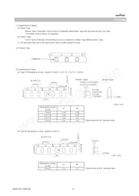 GRM31A7U2E392JW31D Datasheet Pagina 5