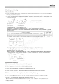 GRM31A7U2E392JW31D Datasheet Pagina 13